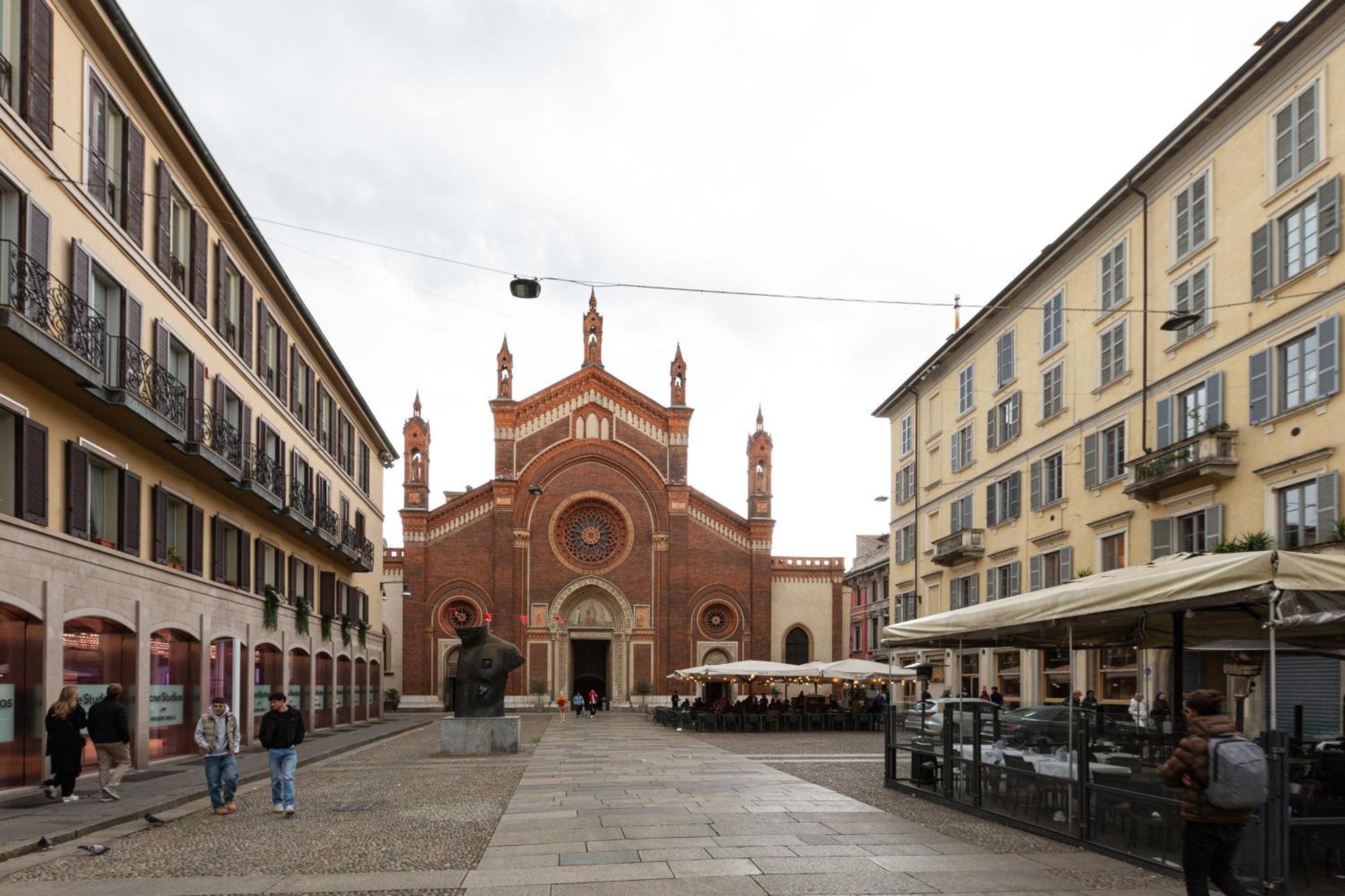 Apartmán Brera - Castello - Ampio Bilocale Milano Centro Exteriér fotografie